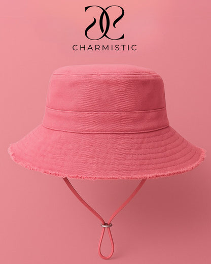 Pink Bucket hat