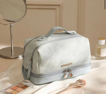 Double-Layer Travel Vanity Bag