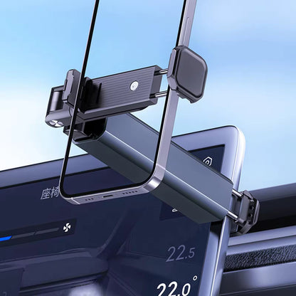 Foldable 360 degree phone holder