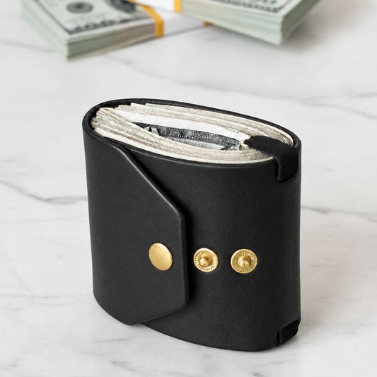 High Quality Leather Bill Holder
