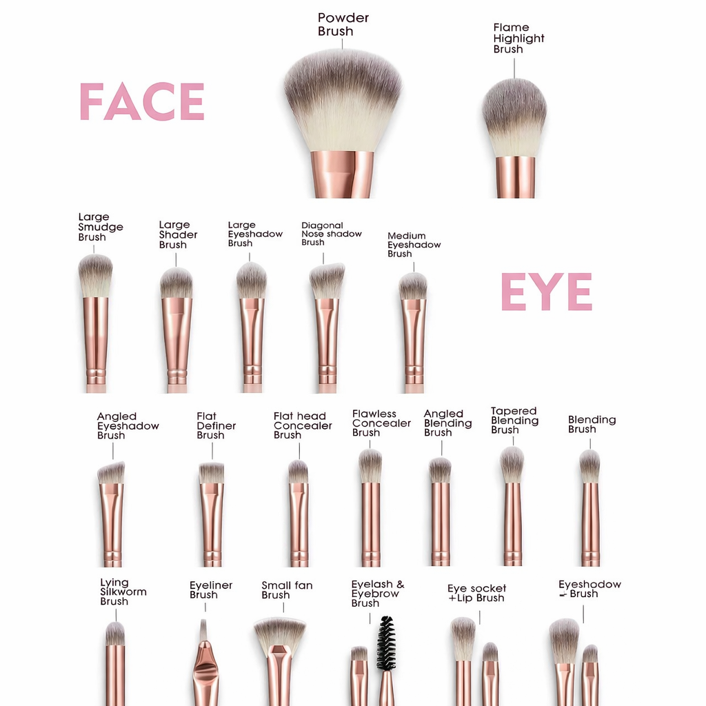 42 Pieces High Quality Make-Up Tools