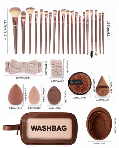 42 Pieces High Quality Make-Up Tools